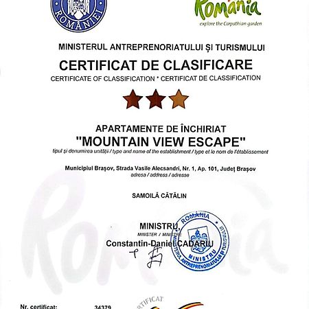 شقة Mountain View Escape براشوف المظهر الخارجي الصورة